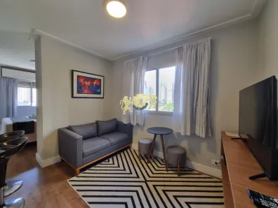 Flat com 1 Quarto para alugar, 28m² no Jardim Paulista, São Paulo