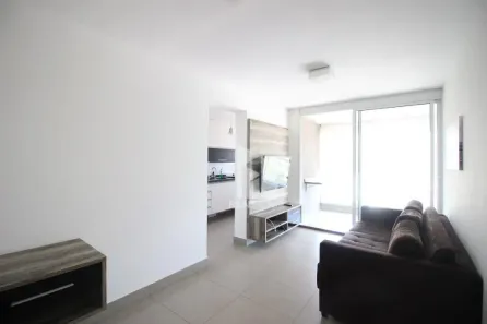 Apartamento com 1 Quarto para alugar, 44m² no Brooklin Paulista, São Paulo