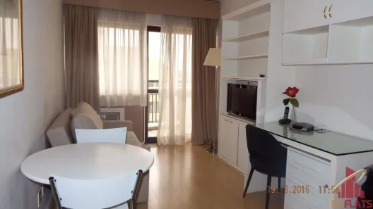 Flat com 1 Quarto para alugar, 36m² no Itaim Bibi, São Paulo