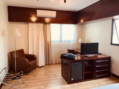 Flat com 1 Quarto para alugar, 29m² no Cidade Monções, São Paulo
