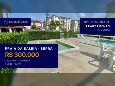 Apartamento com 2 Quartos à venda, 50m² no Praia da Baleia, Serra