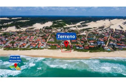 Lote/Terreno à venda, 1311m² no Búzios, Nísia Floresta