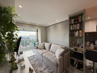 Apartamento com 1 Quarto para alugar, 50m² no Campo Belo, São Paulo