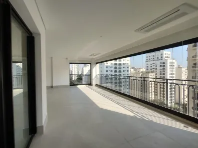 Apartamento com 3 Quartos para alugar, 198m² no Jardim Paulista, São Paulo