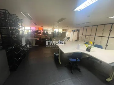Sala Comercial para alugar, 185m² no Centro, Santos