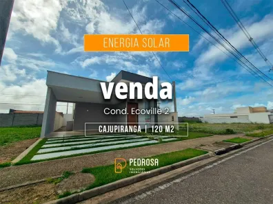 Casa de Condomínio com 3 Quartos à venda, 120m² no Cajupiranga, Parnamirim