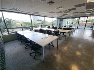 Sala Comercial para alugar, 267m² no Cidade Monções, São Paulo