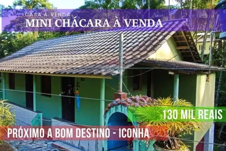 Fazenda/Sítio com 2 Quartos à venda, 120m² no Iconha, Iconha