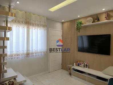 Casa de Condomínio com 2 Quartos à venda, 48m² no Chácara Ondas Verdes, Cotia