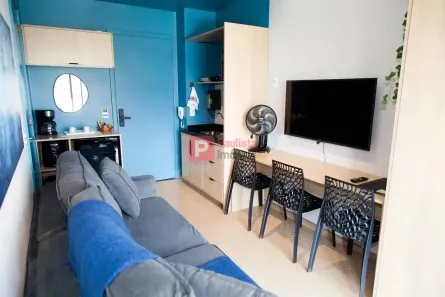 Apartamento com 1 Quarto à venda, 34m² no Santo Amaro, São Paulo