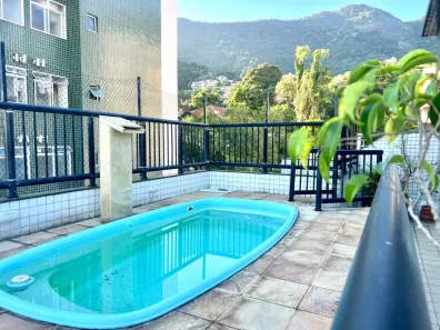 Cobertura com 4 Quartos para venda ou aluguel, 260m² no Tijuca, Rio de Janeiro