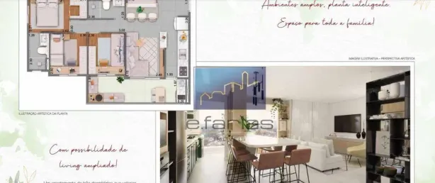 Apartamento com 2 Quartos à venda, 56m² no Chácara Seis de Outubro, São Paulo