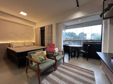Flat com 1 Quarto à venda, 28m² no Brooklin Paulista, São Paulo