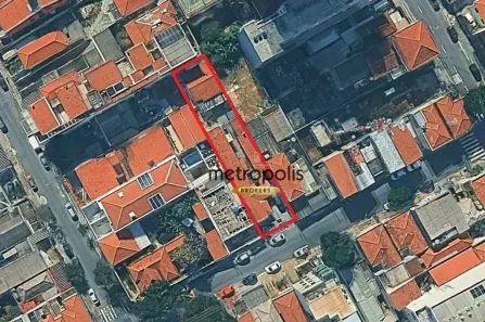 Lote/Terreno à venda, 500m² no Santa Maria, São Caetano do Sul