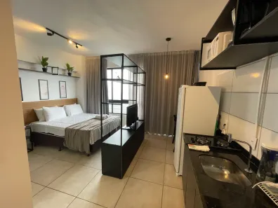 Apartamento com 1 Quarto para alugar, 25m² no Boa Vista, Recife