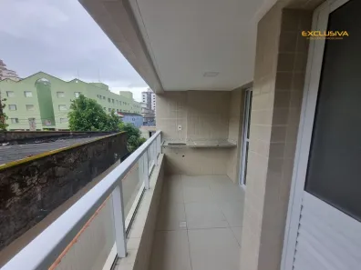 Apartamento com 2 Quartos para alugar, 71m² no Guilhermina, Praia Grande