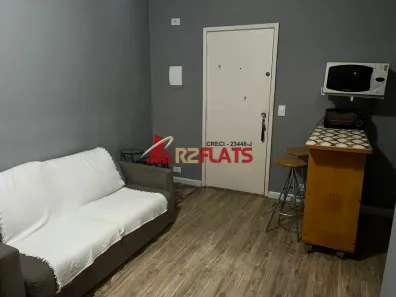 Flat com 1 Quarto para alugar, 33m² no Indianópolis, São Paulo