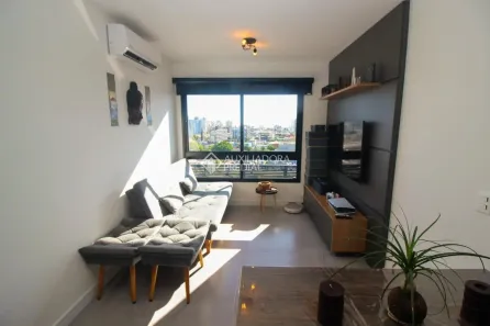 Apartamento com 1 Quarto para alugar, 44m² no Azenha, Porto Alegre