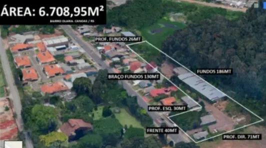 Lote/Terreno à venda, 6708m² no Olaria, Canoas