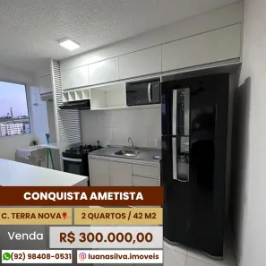 Apartamento com 2 Quartos à venda, 42m² no Colônia Terra Nova, Manaus