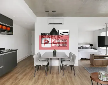 Apartamento com 1 Quarto à venda, 62m² no Cidade Monções, São Paulo