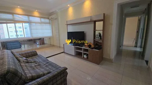 Apartamento com 2 Quartos para alugar, 110m² no Gonzaga, Santos