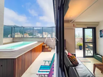 Cobertura com 3 Quartos à venda, 172m² no Laranjeiras, Rio de Janeiro