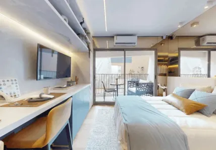 Apartamento com 1 Quarto à venda, 27m² no Moema, São Paulo