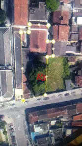 Lote/Terreno à venda, 1111m² no Centro, São Vicente