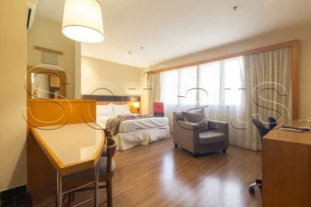 Flat com 1 Quarto para alugar, 29m² no Itaim Bibi, São Paulo