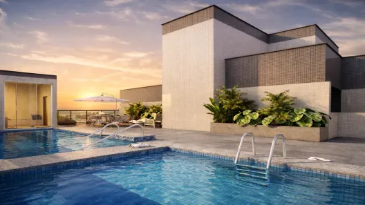 SKYLINE RESIDENCE no Macuco, Santos