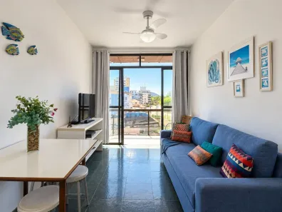 Apartamento com 2 Quartos à venda, 60m² no Loteamento João Batista Julião, Guarujá