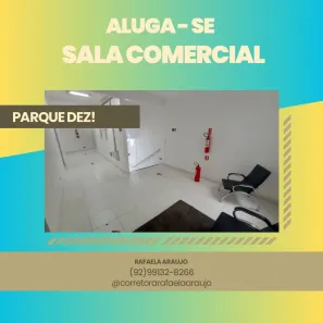 Sala Comercial para alugar, 150m² no Parque 10 de Novembro, Manaus