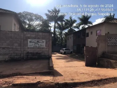 Apartamento com 2 Quartos à venda, 51m² no Parque Nápolis A, Cidade Ocidental