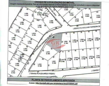 Lote/Terreno à venda, 646m² no Buritis, Belo Horizonte