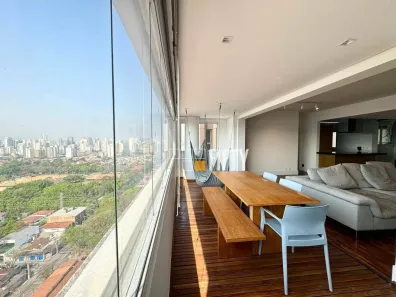 Apartamento com 3 Quartos para alugar, 120m² no Brooklin Paulista, São Paulo