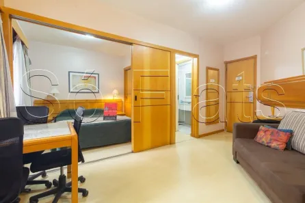 Flat com 1 Quarto para alugar, 31m² no Jardim Paulista, São Paulo