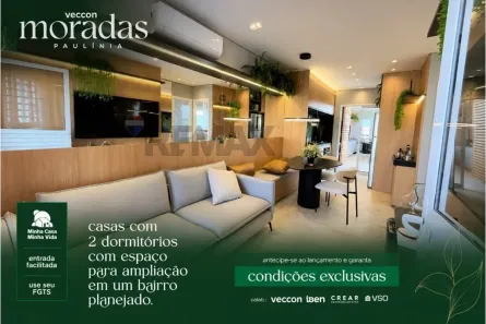 Casa com 2 Quartos à venda, 42m² no Saltinho, Paulínia
