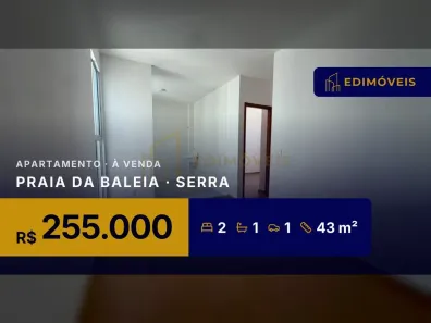 Apartamento com 2 Quartos à venda, 43m² no Praia da Baleia, Serra