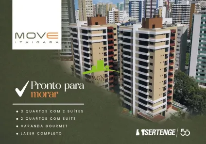 Apartamento com 2 Quartos à venda, 71m² no Itaigara, Salvador