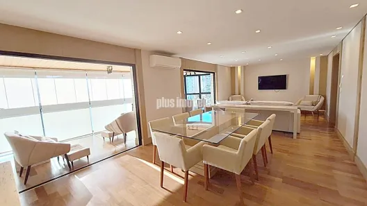 Apartamento com 3 Quartos para alugar, 161m² no Jardim Morumbi, São Paulo