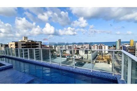 Apartamento com 2 Quartos para alugar, 60m² no Cabo Branco, João Pessoa