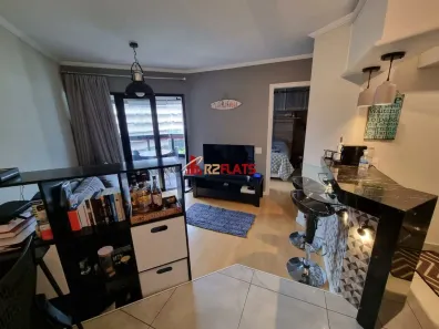 Flat com 1 Quarto para alugar, 35m² no Cerqueira César, São Paulo