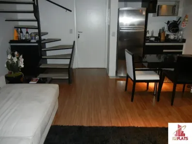 Flat com 1 Quarto para alugar, 44m² no Vila Nova Conceição, São Paulo