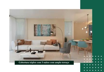 Cobertura com 3 Quartos à venda, 220m² no Santa Helena, Juiz de Fora