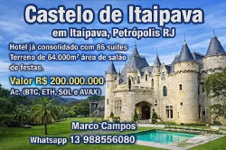 Imóvel Comercial à venda, 64000m² no Centro, Petrópolis