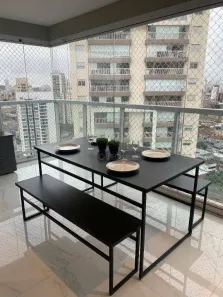 Apartamento com 1 Quarto para alugar, 52m² no Vila Regente Feijó, São Paulo