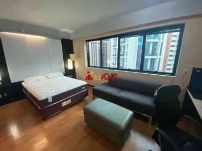Flat com 1 Quarto para alugar, 28m² no Indianópolis, São Paulo