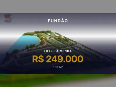 Lote/Terreno à venda, 300m² no , Fundão