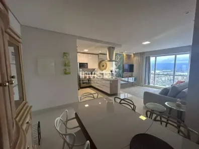 Apartamento com 1 Quarto para alugar, 66m² no Aparecida, Santos